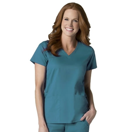 

Maevn EON Women s Back Mesh Panel Shaped V-Neck Scrub Top [XXS - 3XL FREE SHIPPING]