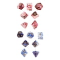 thumbnail image 1 of 14pcs Polyhedral Dice Board Games Double-Colors Family Games for Dnd Rpg Mtg-, 1 of 5
