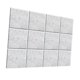 thumbnail image 4 of 12 paneles acústicos insonorizados para pared, diseño cuadrado autoadhesivo único. gris pegajoso, 4 of 9