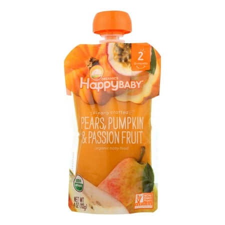 Happy Baby® Organics Pears, Pumpkin & Passion Fruit 4 oz. Pouch
