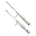 thumbnail image 3 of Minkissy 2Pcs Silver Stainless Steel Gate Drop Rod Cane Bolt Latch for Door Security and Maintenance, 3 of 8