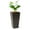 Black, variant on XBrand Modern 30-Inch Tall Square Planter, Modern Tapered Planter Perfect for Indoor & Outdoor Planter, Patio Décor, Gray