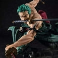 thumbnail image 4 of New Roronoa Zoro (Combat Ver) PVC Character Anime Statue Figur Desktop Ornament Popular Decorations Fan Souvenirs Creative Gift Collection, 4 of 5
