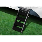 Prest-O-Fit 23.5" Trailhead RV Step Rug Obsidian Black - 4 Pack