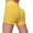 Yellow, variant on Iugvhana Women's Stretchy High Waist Yoga Shorts Tummy Control Athletic Gym Shorts Quick-Dry Fitness Running Pilates Workouts Leggings Yellow S