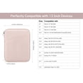 thumbnail image 2 of Funda para tablet Dadanism para iPad Pro 13 M4 2024, color rosa, 2 of 7