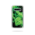 thumbnail image 1 of MightySkins LIFNESA10-Green Flames Skin for Lifeproof Next Case Samsung Galaxy S10 - Green Flames, 1 of 4