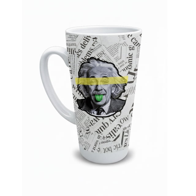 Taza de cerámica 502 ml. diseño divertido Jesus es mi roca y mi fortaleza salmos 31:3 regalo original
