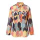 thumbnail image 3 of Gibobby Blusas De Manga Larga Para Mujer Tops sueltos largos Daisy Womens Ladies Printing Shirt Blusa informal de algodón Camiseta Blusa de mujer（Amarillo， XXXL), 3 of 5