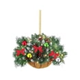 thumbnail image 7 of Marryso Christmas Wreath for Front Door Christmas Ornament Lovely Tree Gift Ornament Christmas Tree Hanging Party Decor, 7 of 7