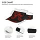 thumbnail image 3 of Balery Red Dragon On Black Gorra deportiva con visera ajustable para mujer y hombre (talla única), 3 of 7
