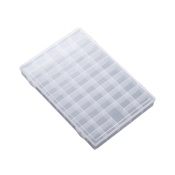 24 36 48 Grids Paint Organiser Case Jewelry Storage Box Clear Plastic Storage Case for Jewelry Beads Painting Craft