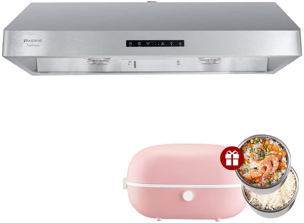 Pacific Trusteam 30" Under Hood, Auto Steam Cleaning, 900+ CFM