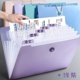 thumbnail image 1 of Nvzi Organizador de archivos expandible con 8 bolsillos, carpetas de acordeón con etiquetas, suministros para oficina en casa, tamaño carta, morado, 1 of 4