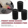 thumbnail image 4 of 100Pcs Engine Cover Shockproof Cushion Pad Rubber Buffer Bands Pier Shock Block Hood-Glue for I I X, 4 of 5