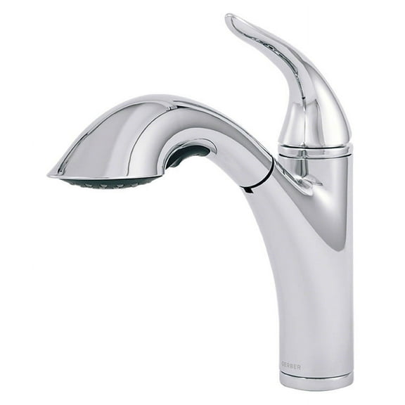 Gerber D455221 Antioch 1.75 GPM Single Hole Pull Out Kitchen Faucet - Chrome
