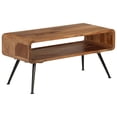 thumbnail image 1 of Charmma Coffee Table Solid Sheesham Wood 35.4"x15.7"x17.7", 1 of 11