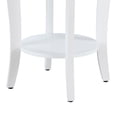 thumbnail image 2 of Pemberly Row Table Ronde Blanche, 2 of 7