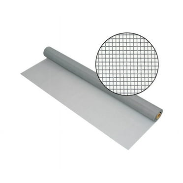 Phifer 32 In. x 100 Ft. Gray Premium Fiberglass Mesh Screen Cloth 3002199