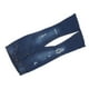 thumbnail image 5 of Pantalones acampanados mujer cintura alta elásticos levantadores de cadera suaves ajustados desgastados Nikou azul oscuro L, 5 of 15