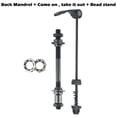thumbnail image 1 of Bike Bicycle Axle Front Rear Quick Release Skewers With 25mm（1/4） Hub Bearings Rear, 1 of 11