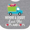 thumbnail image 4 of Inktastic Mommy and Daddy Love Me Boys Truck Boys or Girls Baby Bib, 4 of 4