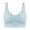 Light Blue, variant on Ashirexll Wireless Push up Bra, Racerback Bras for Women, Plus Size Solid Color Traceless Breathable Comfortable Soft Bras Watermelon Red S
