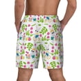 thumbnail image 4 of Uemuo Happy Easter Pattern Mens Swim Trunks Quick Dry Board Shorts with Mesh Lining, Stretch Beach Shorts Quick Dry No-Chafing Board Shorts-X-Large, 4 of 9