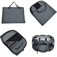thumbnail image 3 of Parc de Voyage Souple Portable pour Chien x x es Gris, 3 of 9