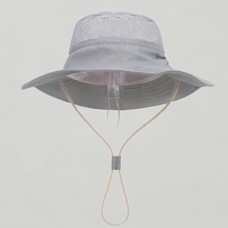 Xijirk Toddler UPF 50+ Sun Bucket Hat Kids Breathable Wide Brim Beach Cap for Boys Girls Outdoor Play 46