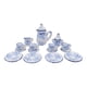 thumbnail image 1 of 15x1:12 Miniatura Tetera Taza Mini Taza de Té Modelos Miniatura Decoración Accesorios DIY Escena Accesorios , azul púrpura Macarena Tetera en miniatura, 1 of 8