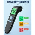thumbnail image 3 of No-Touch Forehead Thermometer for Adults, Infrared Digital Thermometer for Kids, Touchless Baby Thermometer, Accurate Reading with Large Display, Mute Mode, Memory Recall, Fever Alarm, 3 of 6