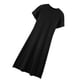 thumbnail image 3 of Sonducket Vestido de mujer Verano Color sólido Cuello Playa A-line Señoras Vestido largo de verano Vestidos cómodos Ligero Ocio Swing Vestidos L, 3 of 6