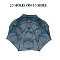 thumbnail image 1 of Qualitchoice Foldable Crayfish Fishing Bait Crab Net 360-degree Multi-faceted Design Suitable for Fish Prawn Minnow Crawdad, 1 of 8