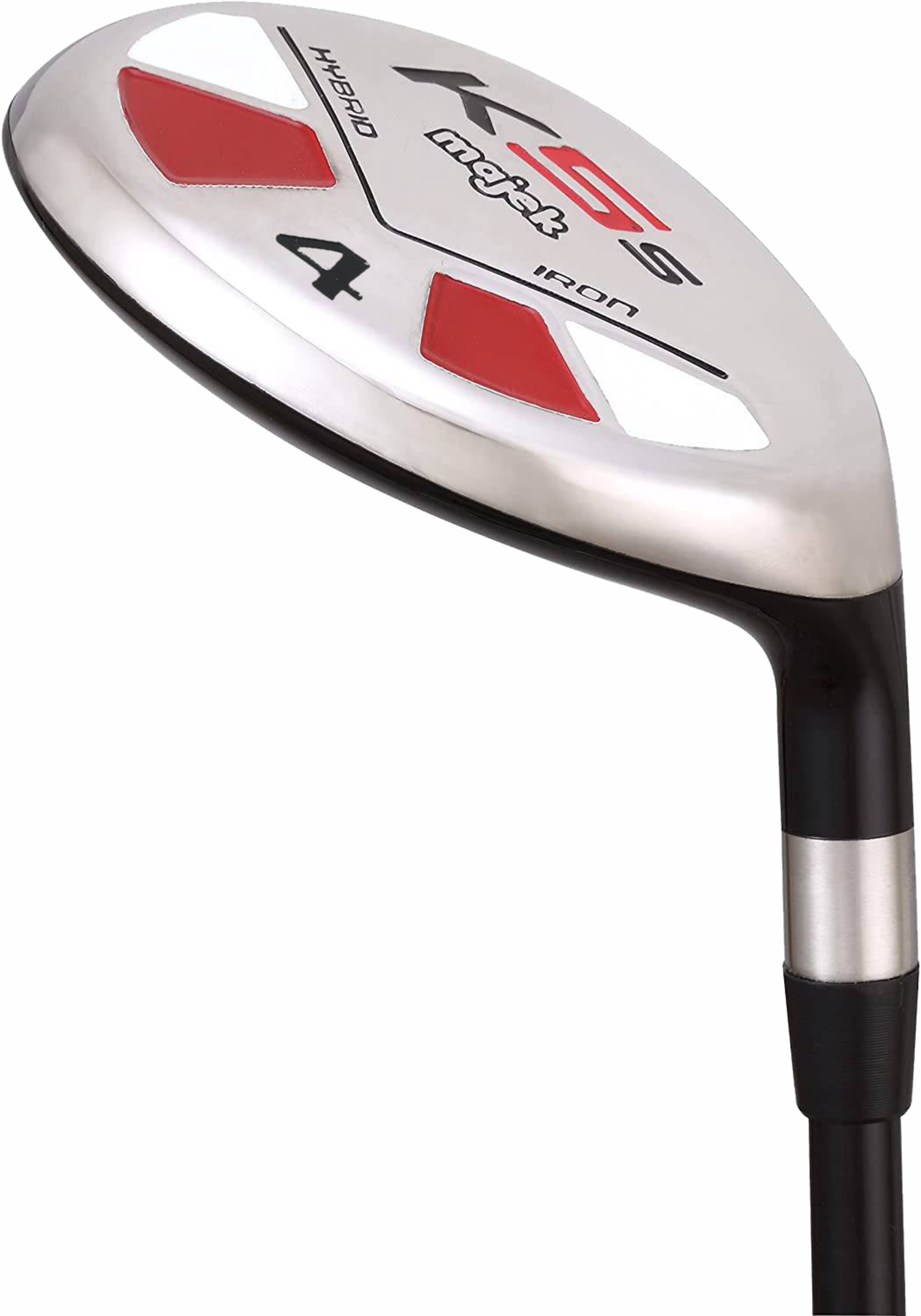 Majek Golf Petite Senior Lady #4 Hybrid Lady Flex Right Handed Utility L Flex Club (Petite - 5' to 5'3") with Premium Ladies Arthritic Grip