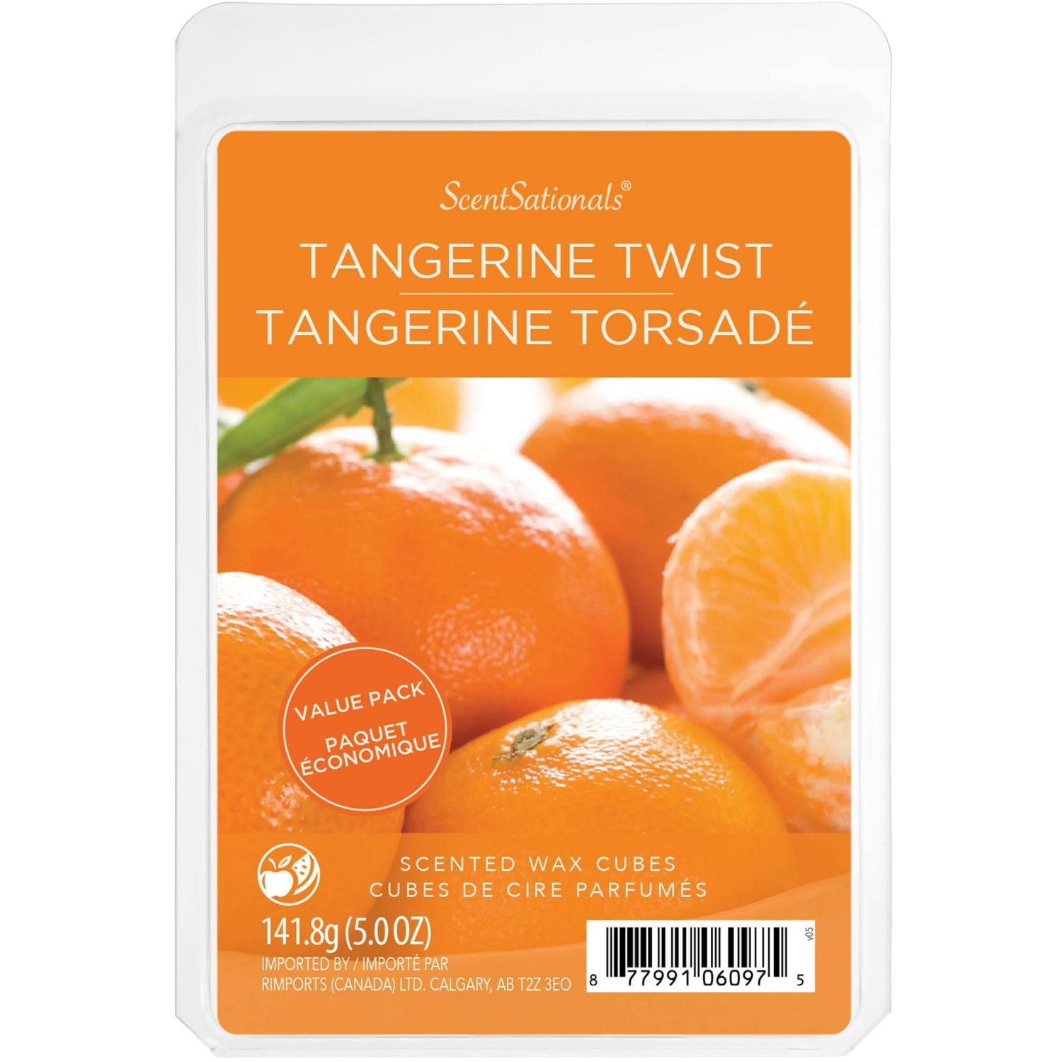 ScentSationals Scented Wax Cubes Value Pack - Tangerine Twist