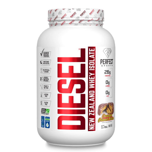 DIESEL New Zealand Whey Isolate Chocolate Peanut Butter 2LB