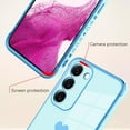 thumbnail image 2 of for Samsung Galaxy S23 5G Case Heart Plating Electroplate Luxury Elegant Case Camera Protector Soft TPU Shockproof Protective Corner Back Cover Galaxy S23 5G Case -Blue, 2 of 11