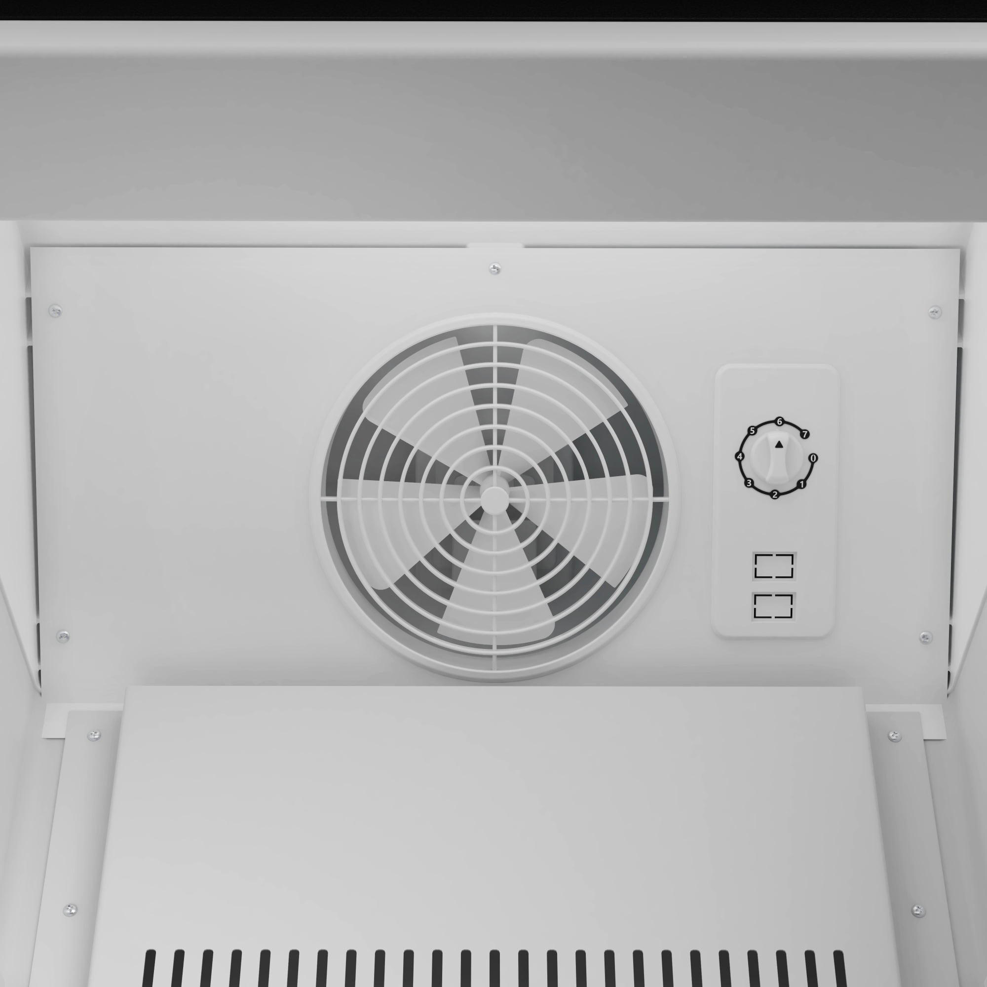 6 cu. ft. One Glass Door Commercial Display Merchandiser Refrigerator (KM-MDR-1D-6C)