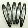 thumbnail image 4 of 20 x Large Black Metal Snap Hair Clip Barrettes 78mm DIY, 4 of 6