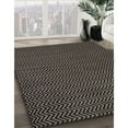 thumbnail image 2 of Ahgly Company Indoor Round Mid-Century Modern Mid Gray Oriental Area Rugs, 7' Round, 2 of 6