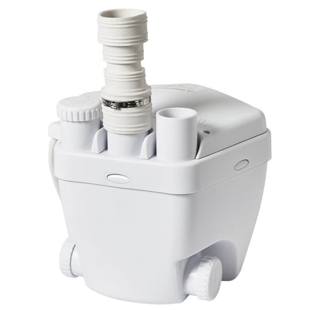 Utility Sink Pump, Laundry Sink Drain Pump System, 1/3 HP, 1500 GPH, 18ft Head