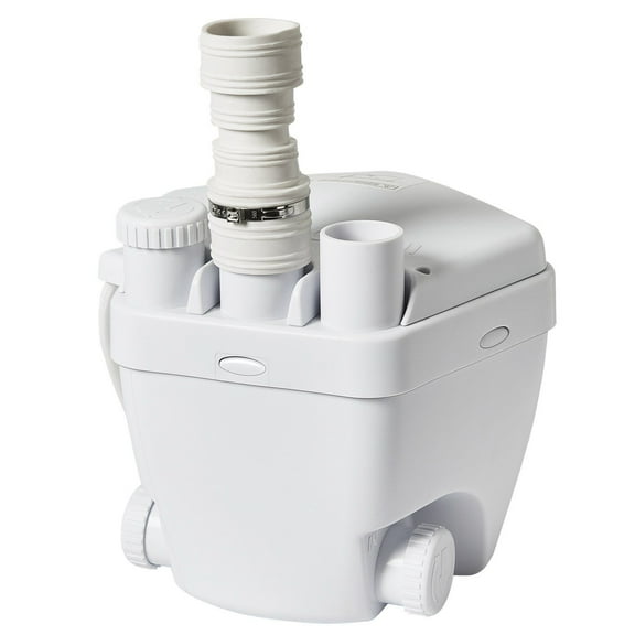 Utility Sink Pump, Laundry Sink Drain Pump System, 1/3 HP, 1500 GPH, 18ft Head