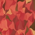 thumbnail image 1 of Ahgly Company Machine Washable Indoor Square Transitional Red Area Rugs, 4' Square, 1 of 7