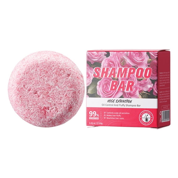 QunYou 5-in-1 Shampoo Bar Soap with Natural Plant Extracts for Scalp Care Targeting Oily Scalp Dandruff Itchiness Hair Loss and Flat Hair