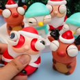 thumbnail image 4 of Suave Casual Portátil Santa Claus Alce Muñeco De Nieve Estilo Pellizco Ventilación Juguete De Descompresión Interesante Cartoon Stress Relief Christmas Squeeze Toys Party Supplies, 4 of 4