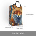 Decorative style fox basket collapsible waterpoof Jin Cloth tote