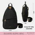 thumbnail image 4 of Kedzie Sloane Sling Water Resistant Purse, Olive (Women's), 4 of 7