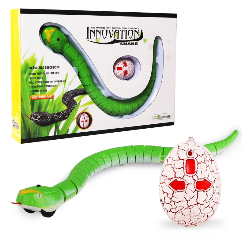 Alextreme Rattle Snake Toy Realistic Rechargeable Rattlesnake With