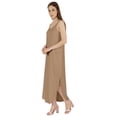thumbnail image 3 of Inkmeso Robe d'Été Unie Aguichant pour Femmes à Bretelles Spaghetti Décontractée de Plage et de Villégiature Robe Maxi, 3 of 7